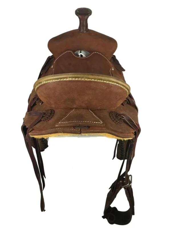 13" Kids Roughout Saddle - Image 4